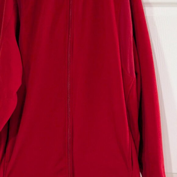 PGA Tour Men's Fleece Zipper Jacket, Size XL, Red, Pockets, Layering Piece - Picture 7 of 16